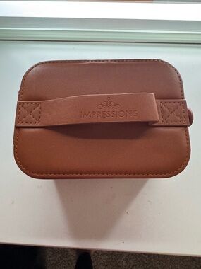 Impressions Travel Jewelry Case in Chestnut Brown